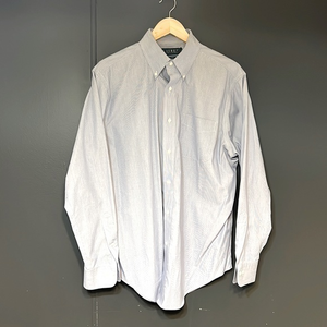 Lauren Ralph Lauren‎ Mens 16 1/2, 34/35, 100% cotton Non Iron tag RN 41381 70713